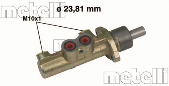 Obrázok Hlavný brzdový válec METELLI  050411