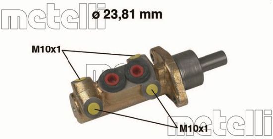 Obrázok Hlavný brzdový válec METELLI  050419