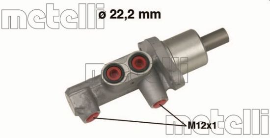 Obrázok Hlavný brzdový válec METELLI  050484