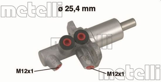 Obrázok Hlavný brzdový válec METELLI  050546