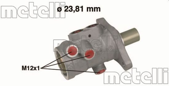 Obrázok Hlavný brzdový válec METELLI  050556