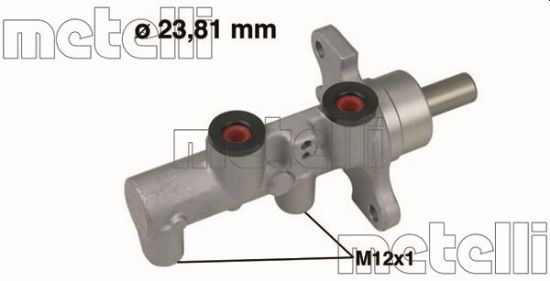 Obrázok Hlavný brzdový válec METELLI  050568