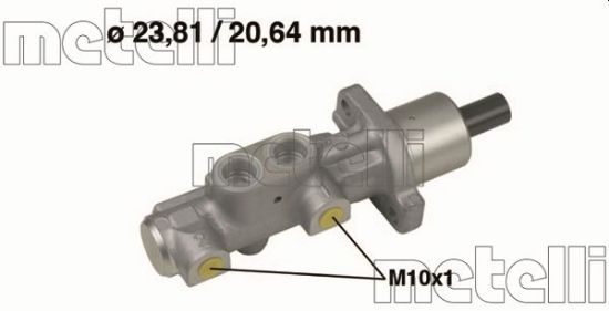 Obrázok Hlavný brzdový válec METELLI  050575