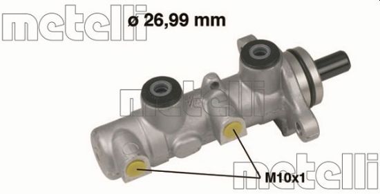 Obrázok Hlavný brzdový válec METELLI  050588