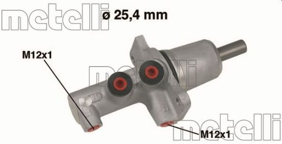 Obrázok Hlavný brzdový válec METELLI  050616
