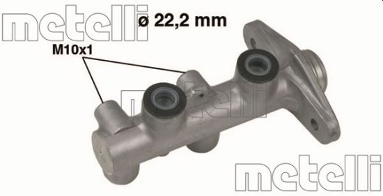Obrázok Hlavný brzdový válec METELLI  050649