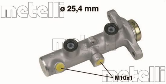Obrázok Hlavný brzdový válec METELLI  050652