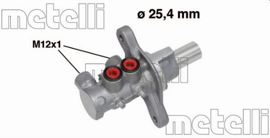 Obrázok Hlavný brzdový válec METELLI  050674