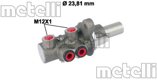 Obrázok Hlavný brzdový válec METELLI  050779