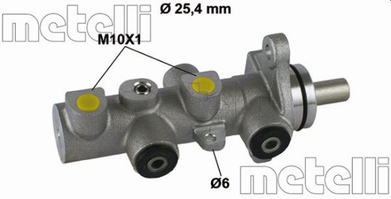 Obrázok Hlavný brzdový válec METELLI  050789