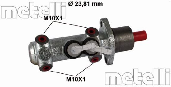 Obrázok Hlavný brzdový válec METELLI  050855