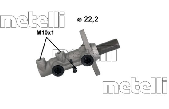 Obrázok Hlavný brzdový válec METELLI  051208
