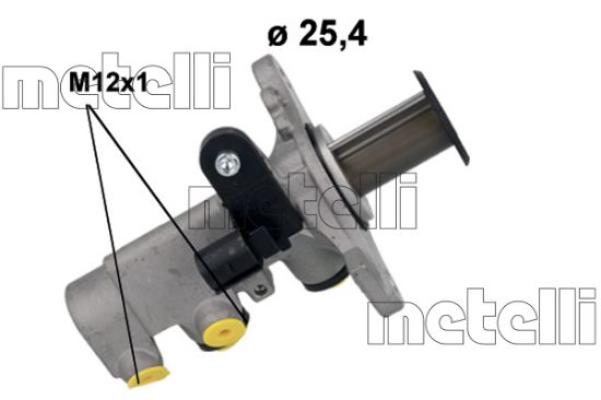 Obrázok Hlavný brzdový válec METELLI  051251