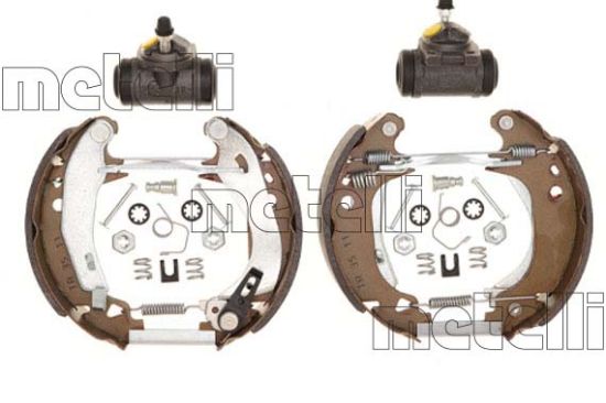 Obrázok Sada brzdových čeľustí METELLI Kit premounted 510022