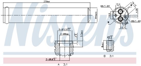 Obrázok vysúżač klimatizácie NISSENS  95406