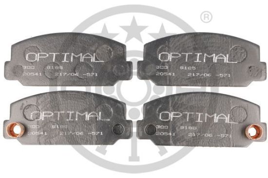 Obrázok Sada brzdových platničiek kotúčovej brzdy OPTIMAL  9185