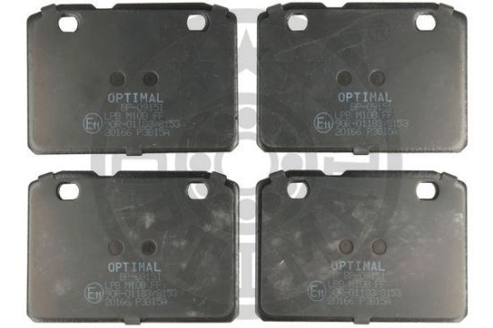 Obrázok Sada brzdových platničiek kotúčovej brzdy OPTIMAL  BP09151
