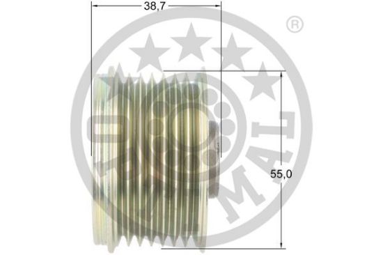 Obrázok Voľnobeżka alternátora OPTIMAL  F51158