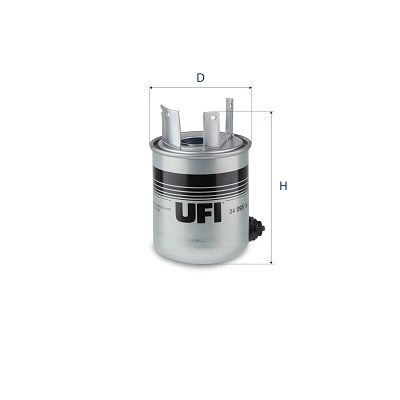 Obrázok Palivový filter UFI  2409506