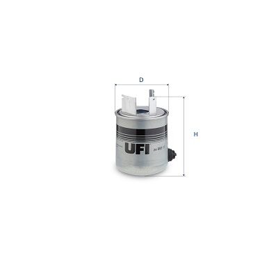 Obrázok Palivový filter UFI  2409507