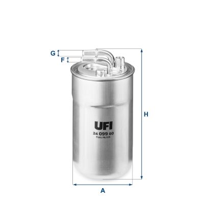 Obrázok Palivový filter UFI  2409900