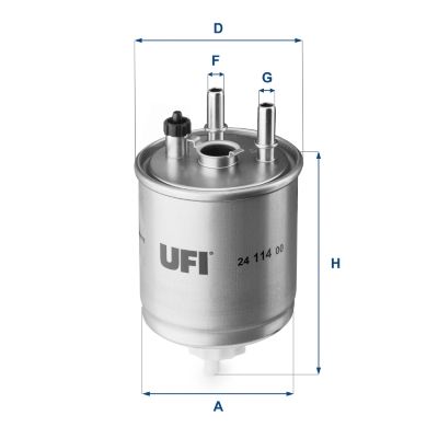 Obrázok Palivový filter UFI  2411400