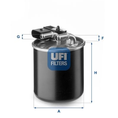 Obrázok Palivový filter UFI  2415000
