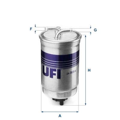 Obrázok Palivový filter UFI  2436500
