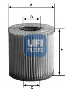 Obrázok Olejový filter UFI  2504500