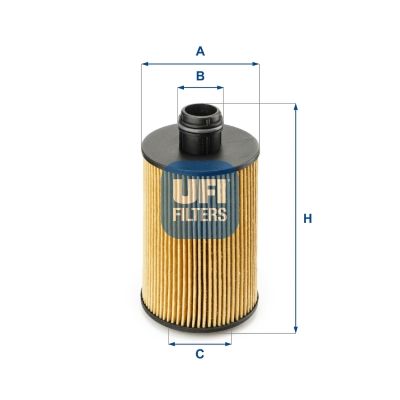 Obrázok Olejový filter UFI  2511200