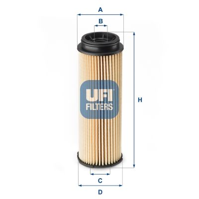 Obrázok Olejový filter UFI  2525200