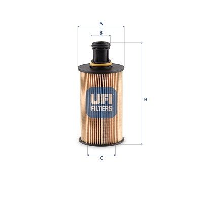 Obrázok Olejový filter UFI  2529000