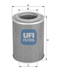 Obrázok Olejový filter UFI  2545500
