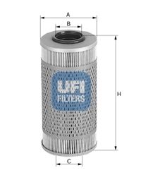 Obrázok Olejový filter UFI  2560700