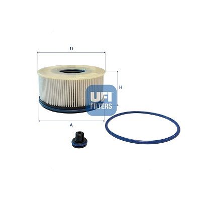 Obrázok Palivový filter UFI  2614000