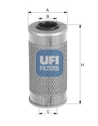 Obrázok Palivový filter UFI  2668900