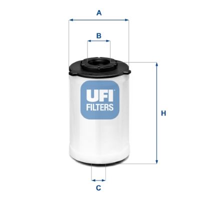 Obrázok Palivový filter UFI  26H2O03