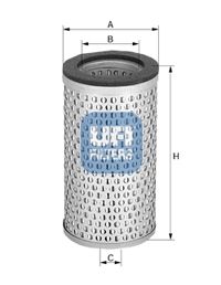 Obrázok Vzduchový filter UFI  2716000