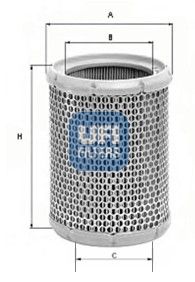 Obrázok Vzduchový filter UFI  2708900