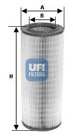 Obrázok Vzduchový filter UFI  2740000