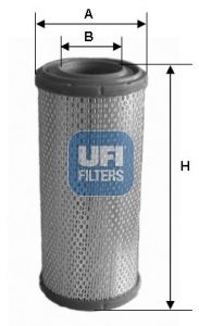 Obrázok Vzduchový filter UFI  2739600