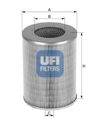 Obrázok Vzduchový filter UFI  2723500