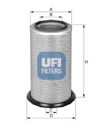 Obrázok Vzduchový filter UFI  2797400
