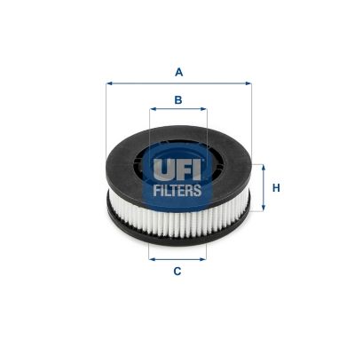 Obrázok Filter odvzdużnenia kľukovej skrine UFI  2768900