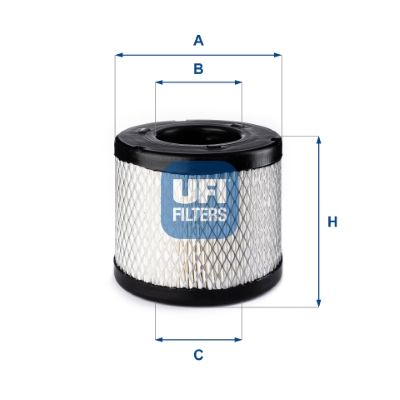 Obrázok Vzduchový filter UFI  27E5000