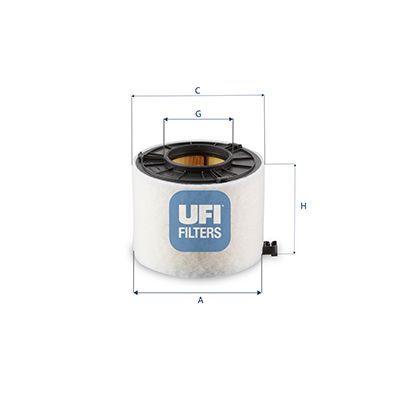 Obrázok Vzduchový filter UFI  27G3300