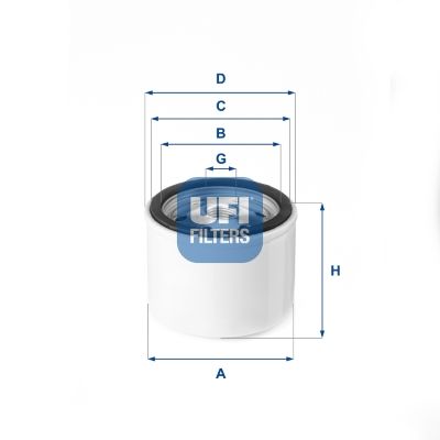 Obrázok Vzduchový filter turbodúchadla UFI  27VGT00