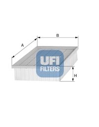 Obrázok Vzduchový filter UFI  3007200