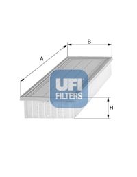 Obrázok Vzduchový filter UFI  3090200