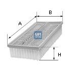 Obrázok Vzduchový filter UFI  3096100